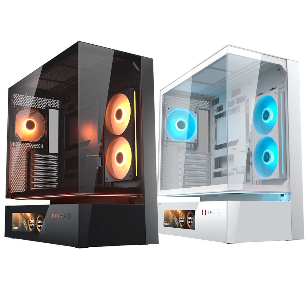 メインチャンバーと電源ユニット収納部を分離し、冷却性を向上